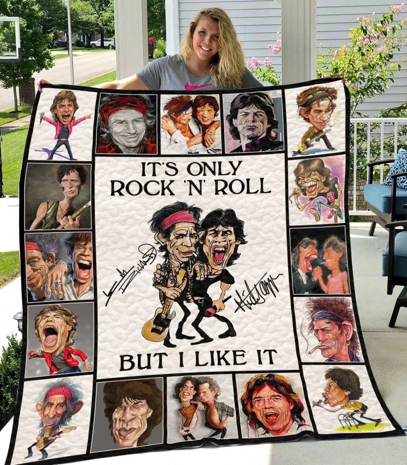 Mick Jagger Blanket 1 Mick Jagger Blanket