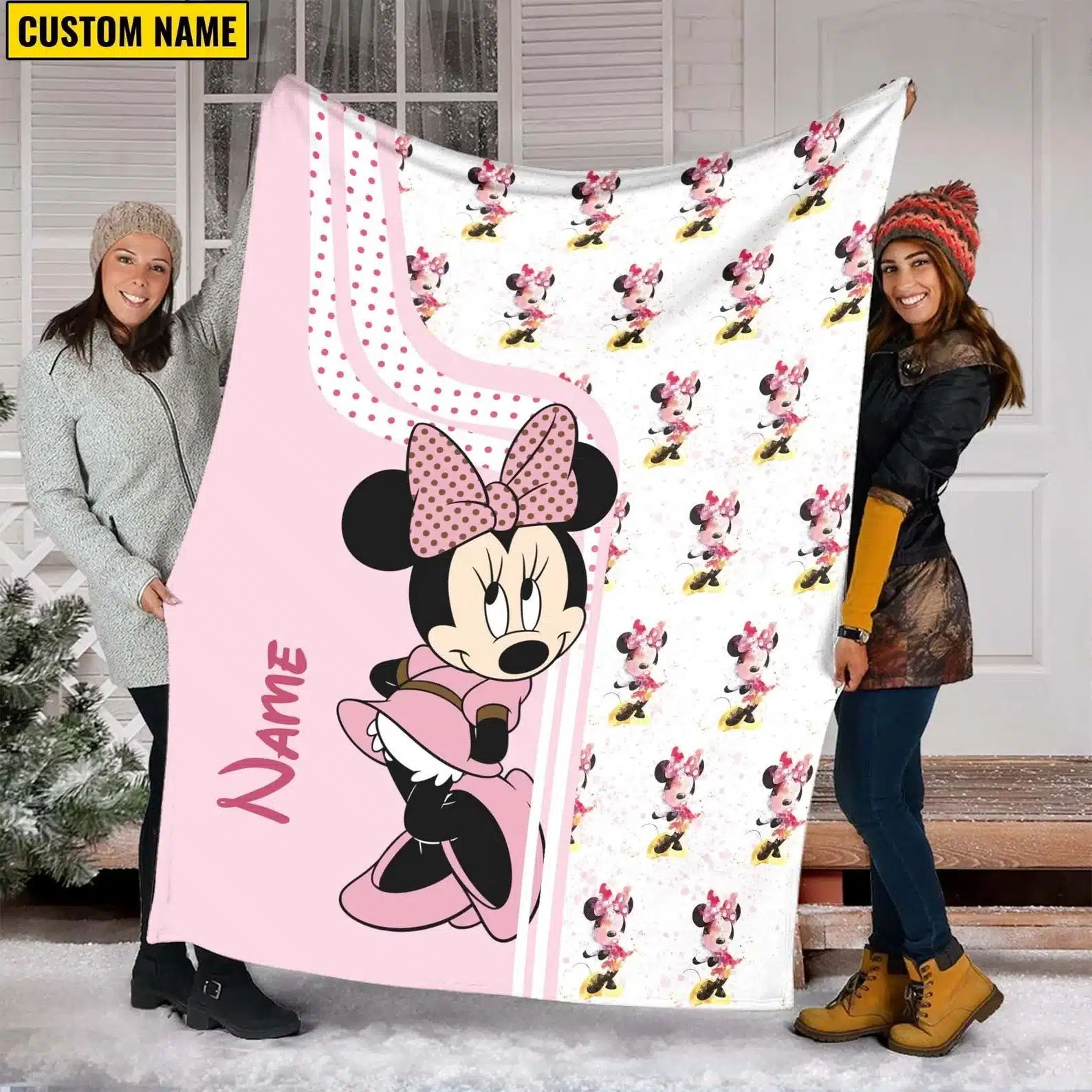 Mickey And Minnie 01 Blanket 1 Mickey And Minnie 01 Blanket