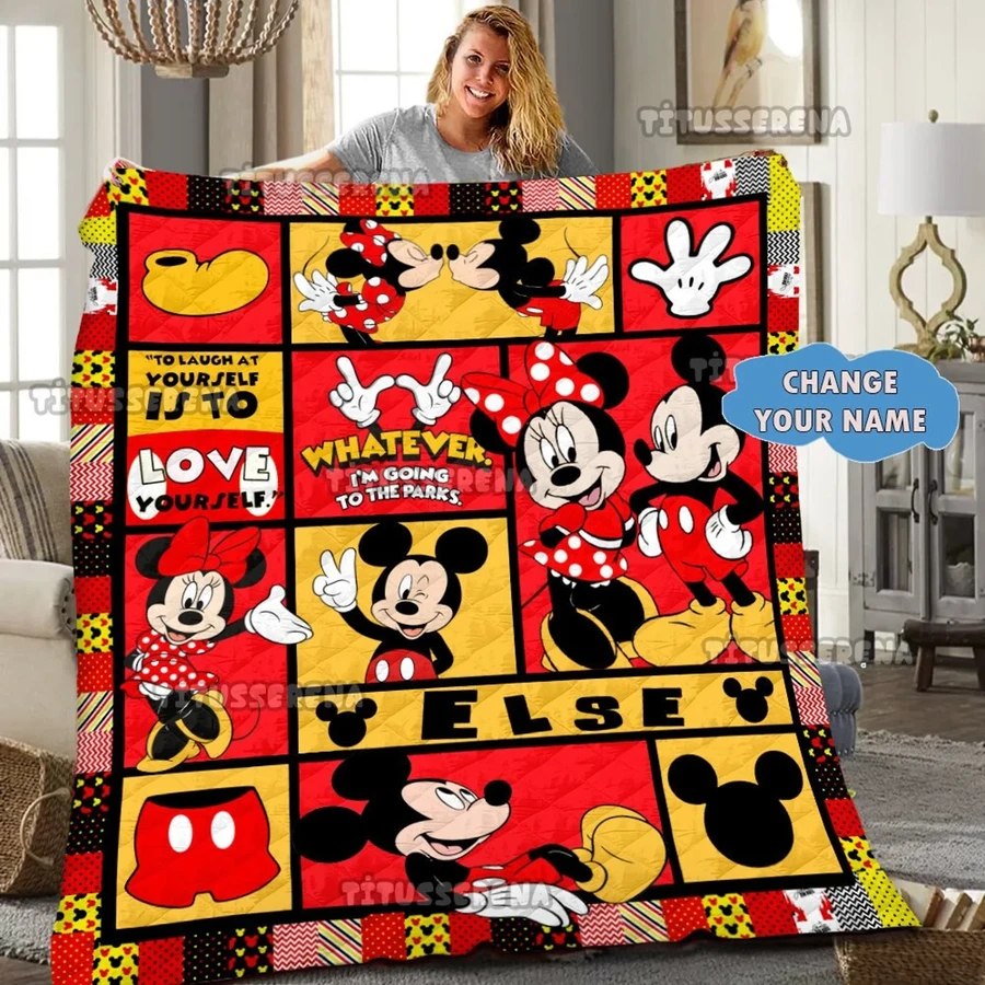 Mickey Love Minnie 08 Blanket 1 Mickey Love Minnie 08 Blanket
