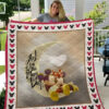Mickey Love Minnie Blanket