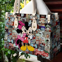 Mickey Mouse 05 Leather Handbag