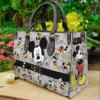 Mickey Mouse 1 Leather Handbag