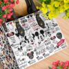 Mickey Mouse Black Leather Handbag