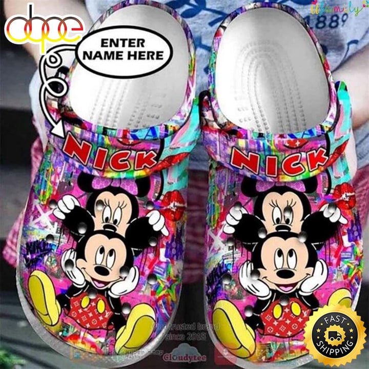 Mickey Mouse Disney Soft Clogs 1 Mickey Mouse Disney Soft Clogs