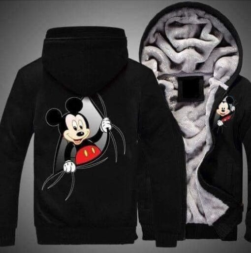 Mickey Mouse Fleece Jacket 1 Mickey Mouse Fleece Jacket