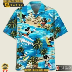 Mickey Mouse Hawaiian Shirt