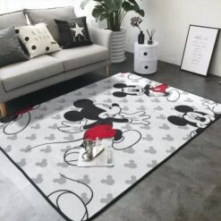 Mickey Mouse Lover Area Rugs