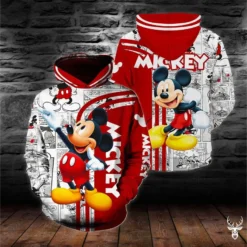 Mickeys Mouse 01 Hoodie Zip Hoodie 3D