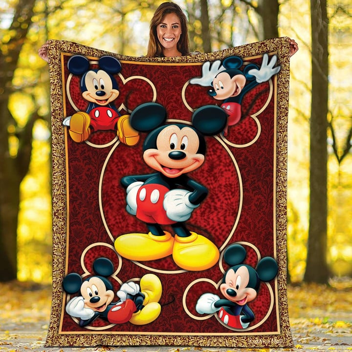 Mickeys Mouse Blanket 1 Mickeys Mouse Blanket