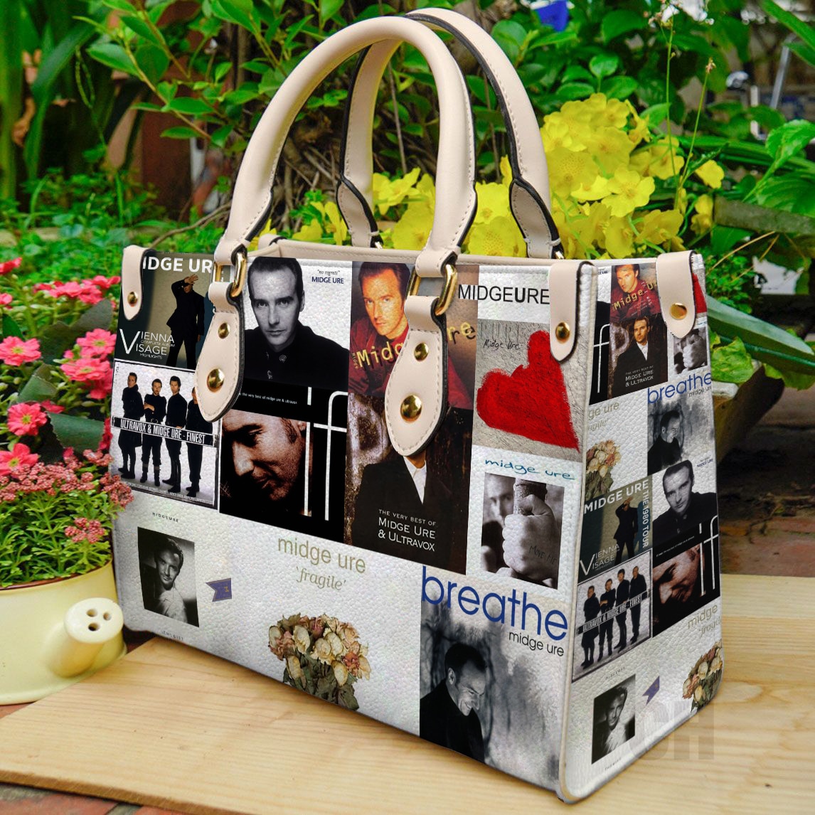 Midge Ure Leather Handbag 1 Midge Ure Leather Handbag