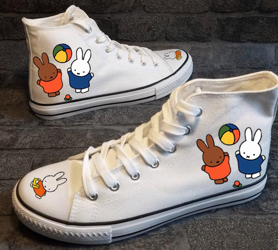 Miffy High Top Shoes 1 Miffy High Top Shoes