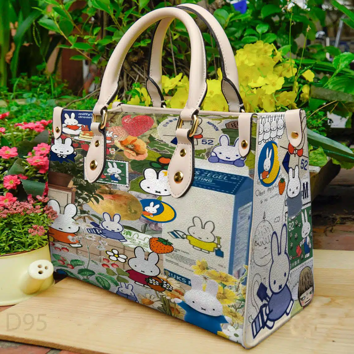 Miffy Leather Handbag 1 Miffy Leather Handbag