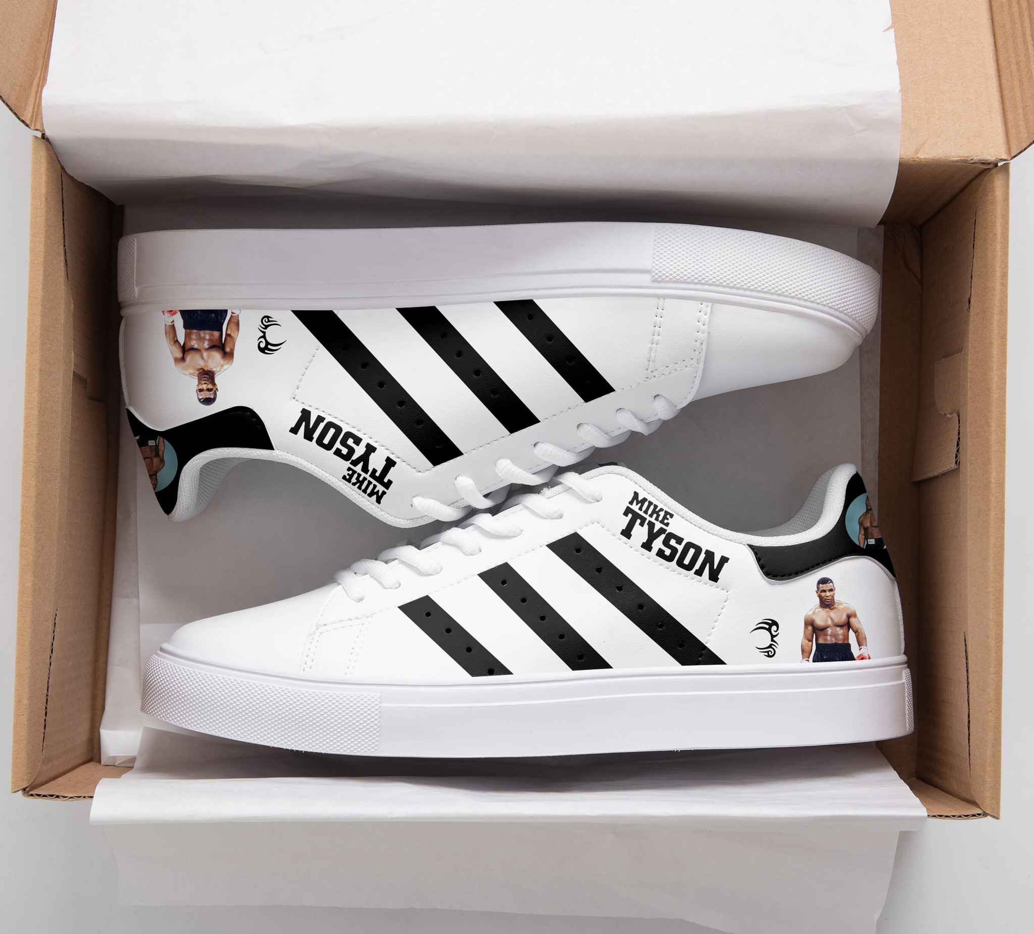 Mike Tyson Stan Smith Shoes 1 Mike Tyson Stan Smith Shoes
