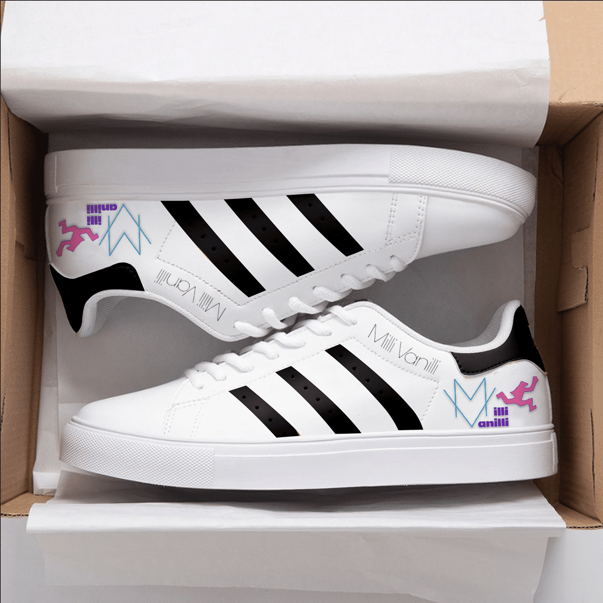Milli Vanilli Stan Smith Shoes 1 Milli Vanilli Stan Smith Shoes