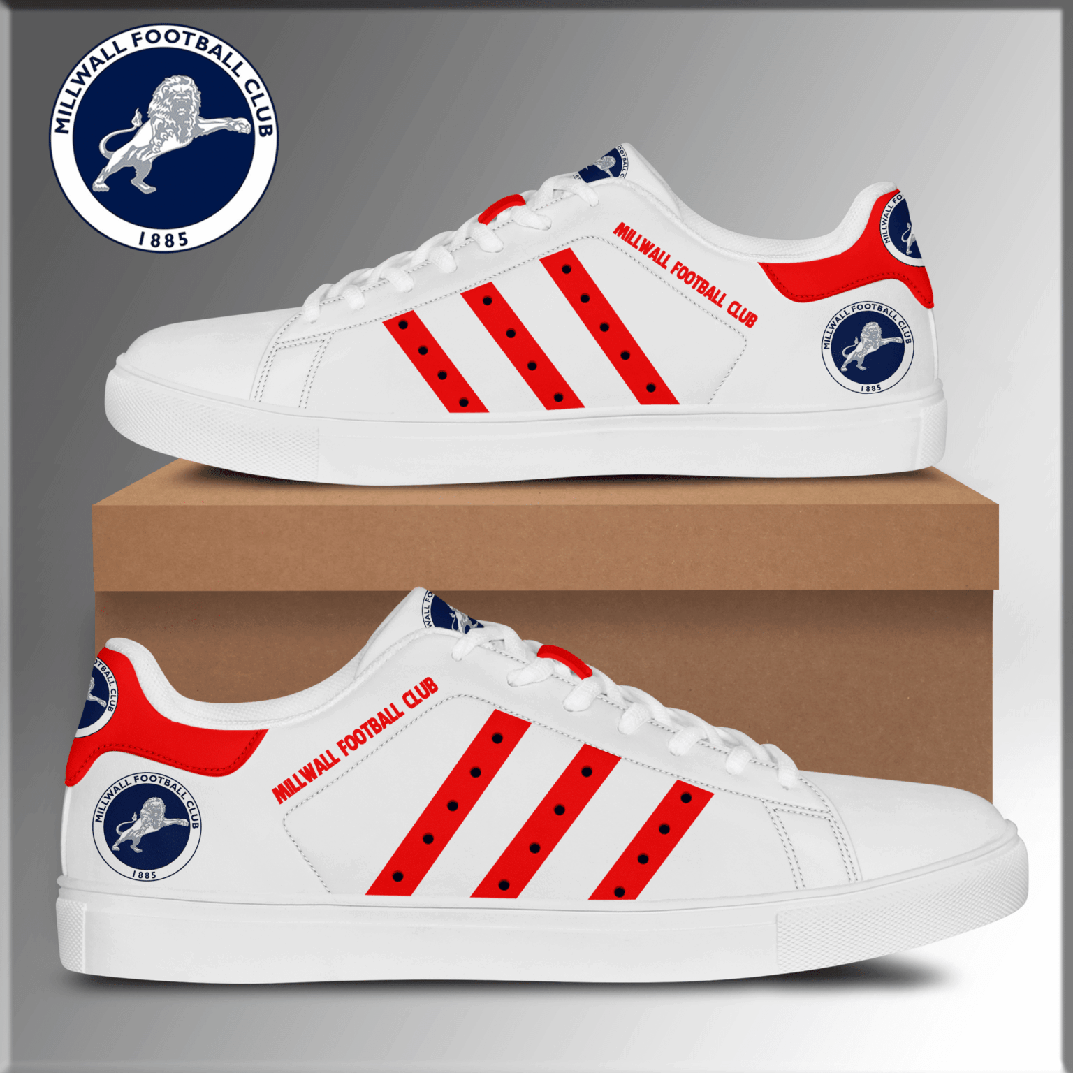 Millwall Stan Smith Shoes 1 Millwall Stan Smith Shoes