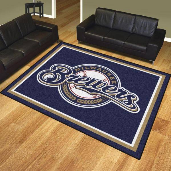 Milwaukee Brewers Area Rug 1 Milwaukee Brewers Area Rug