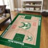Milwaukee Bucks Living Room And Bed Room Area Rug