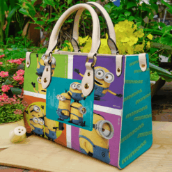 Minions Love Leather Handbag