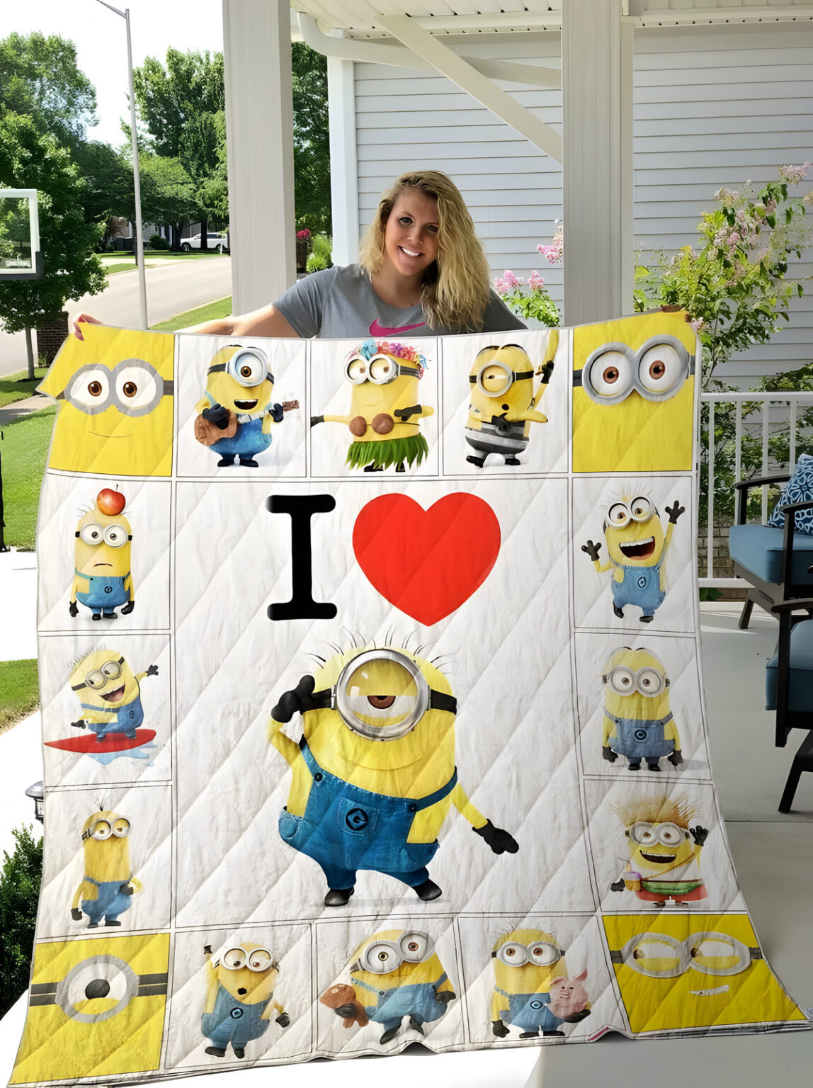 Minions Lover Blanket 1 Minions Lover Blanket