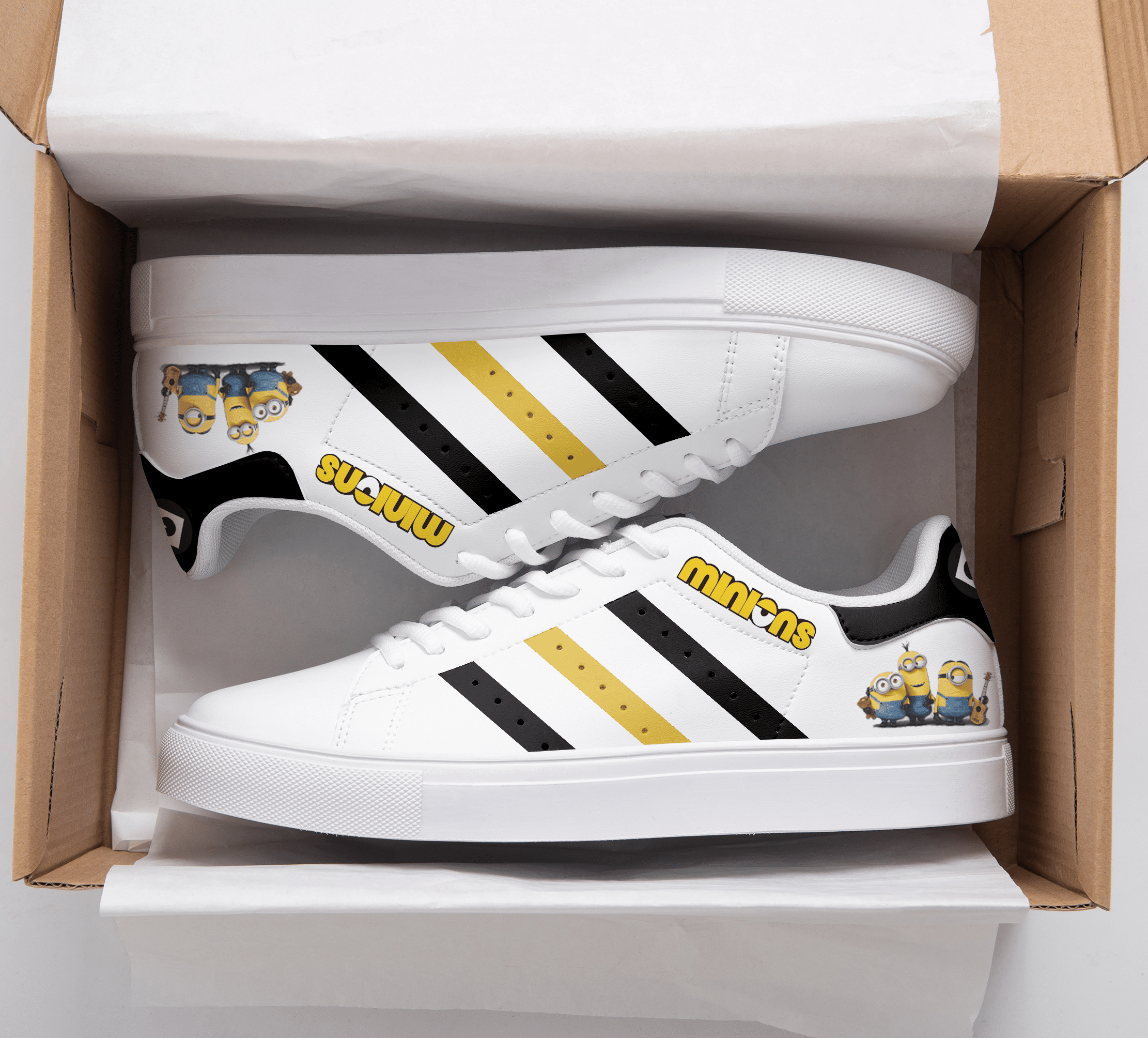 Minions Stan Smith Shoes 1 Minions Stan Smith Shoes
