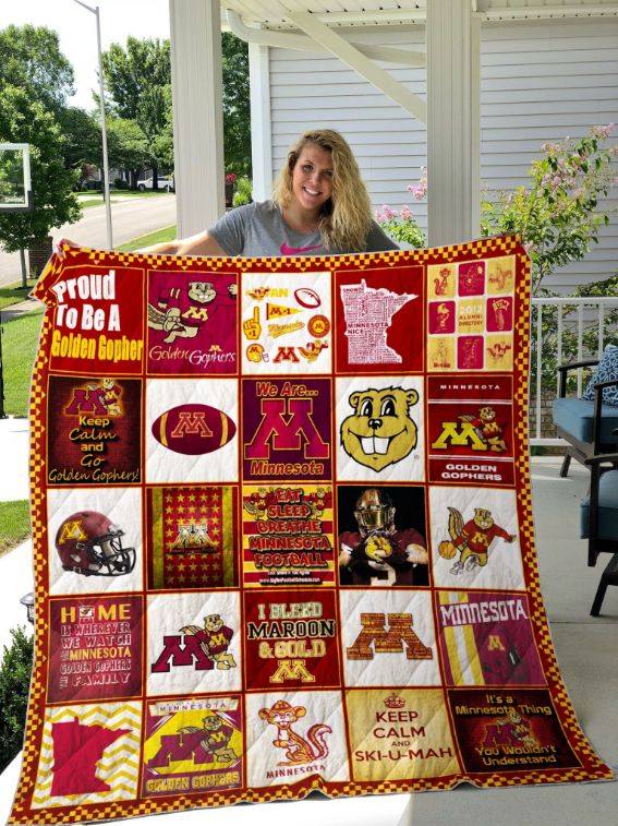 Minnesota Golden Gophers Blanket 1 Minnesota Golden Gophers Blanket