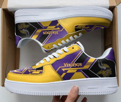 Minnesota Vikings A0 Air Force Shoes 1 Minnesota Vikings A0 Air Force Shoes