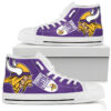 Minnesota Vikings High Top Shoes
