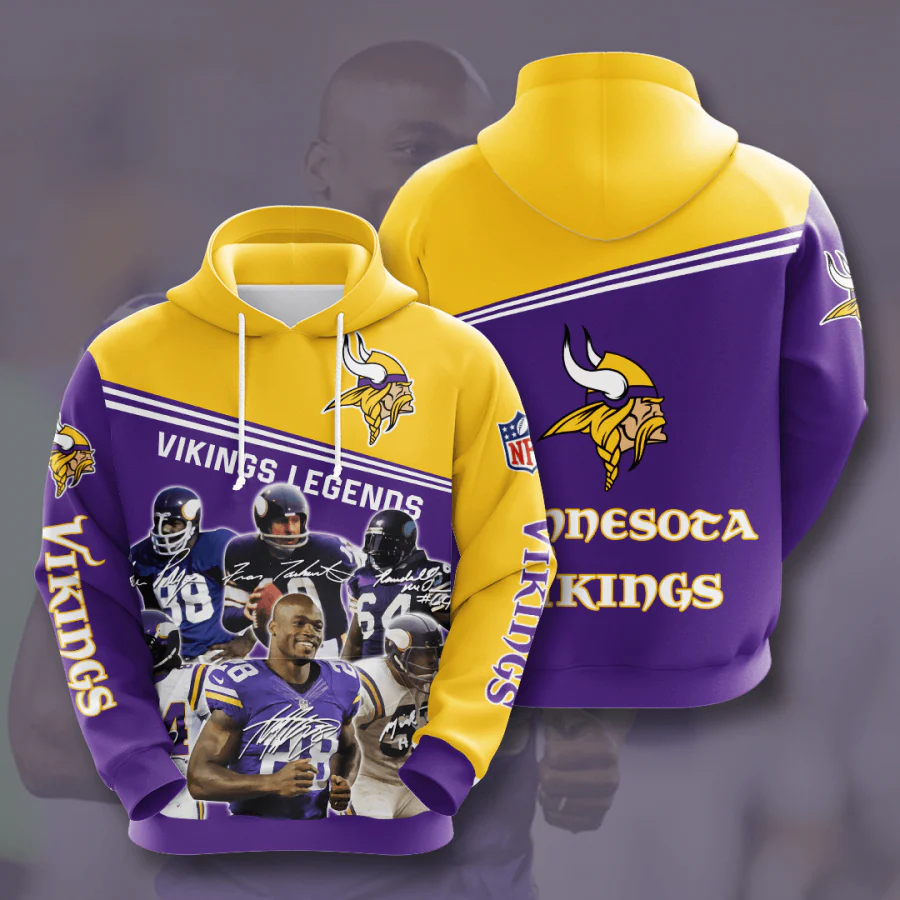 Minnesota Vikings Hoodie 1 Minnesota Vikings Hoodie