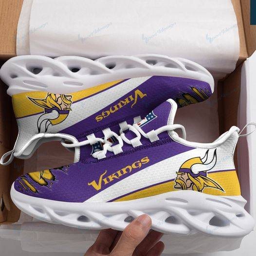 Minnesota Vikings Max Soul Shoes 1 Minnesota Vikings Max Soul Shoes