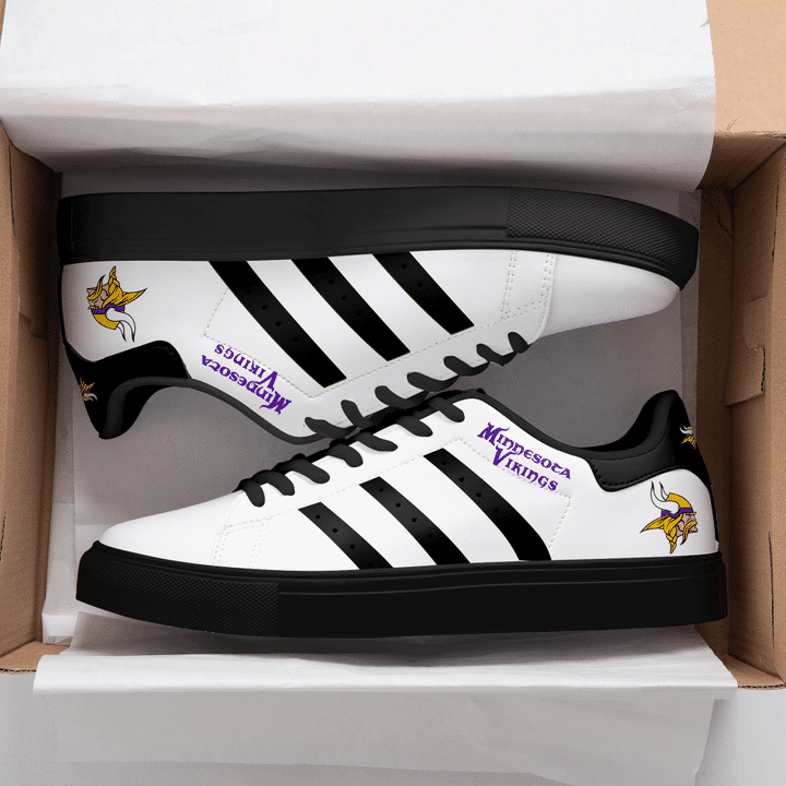 Minnesota Vikings Stan Smith Shoes 1 Minnesota Vikings Stan Smith Shoes