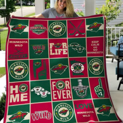Minnesota Wild 1 Blanket