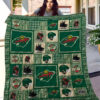 Minnesota Wild 4 Blanket