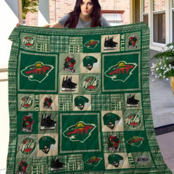 Minnesota Wild 4 Blanket