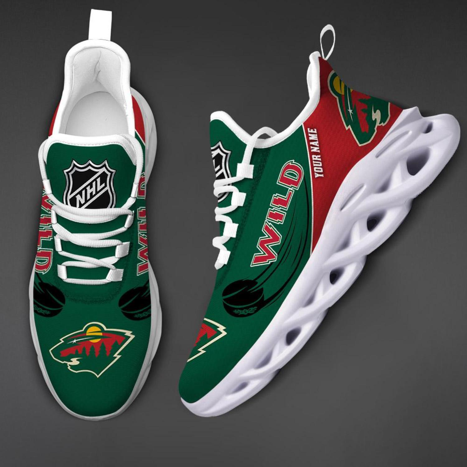 Minnesota Wild A1 Max Soul Shoes 1 Minnesota Wild A1 Max Soul Shoes