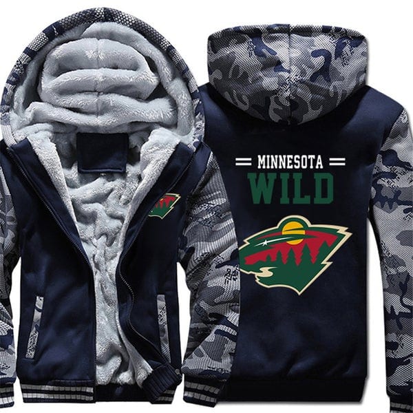 Minnesota Wild Fleece Jacket 1 Minnesota Wild Fleece Jacket