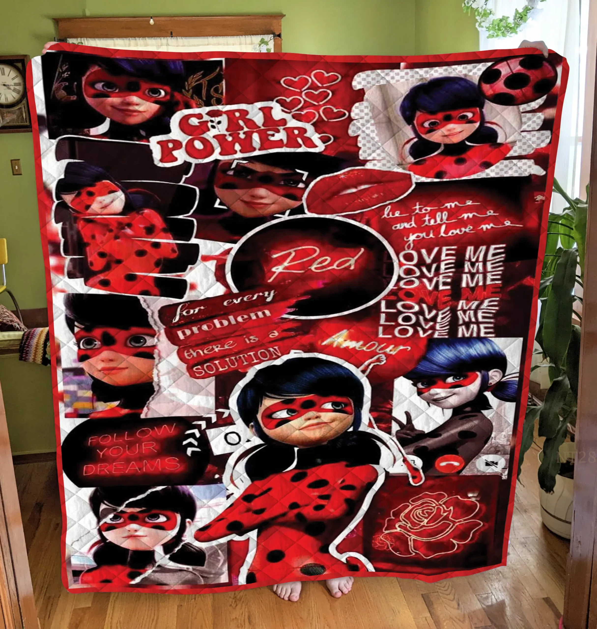 Miraculous Ladybug Blanket 1 Miraculous Ladybug Blanket