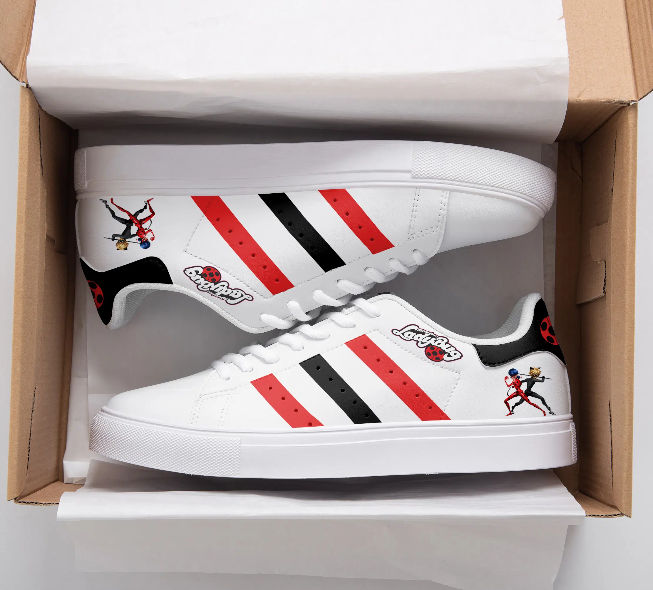 Miraculous Ladybug Stan Smith Shoes 1 Miraculous Ladybug Stan Smith Shoes