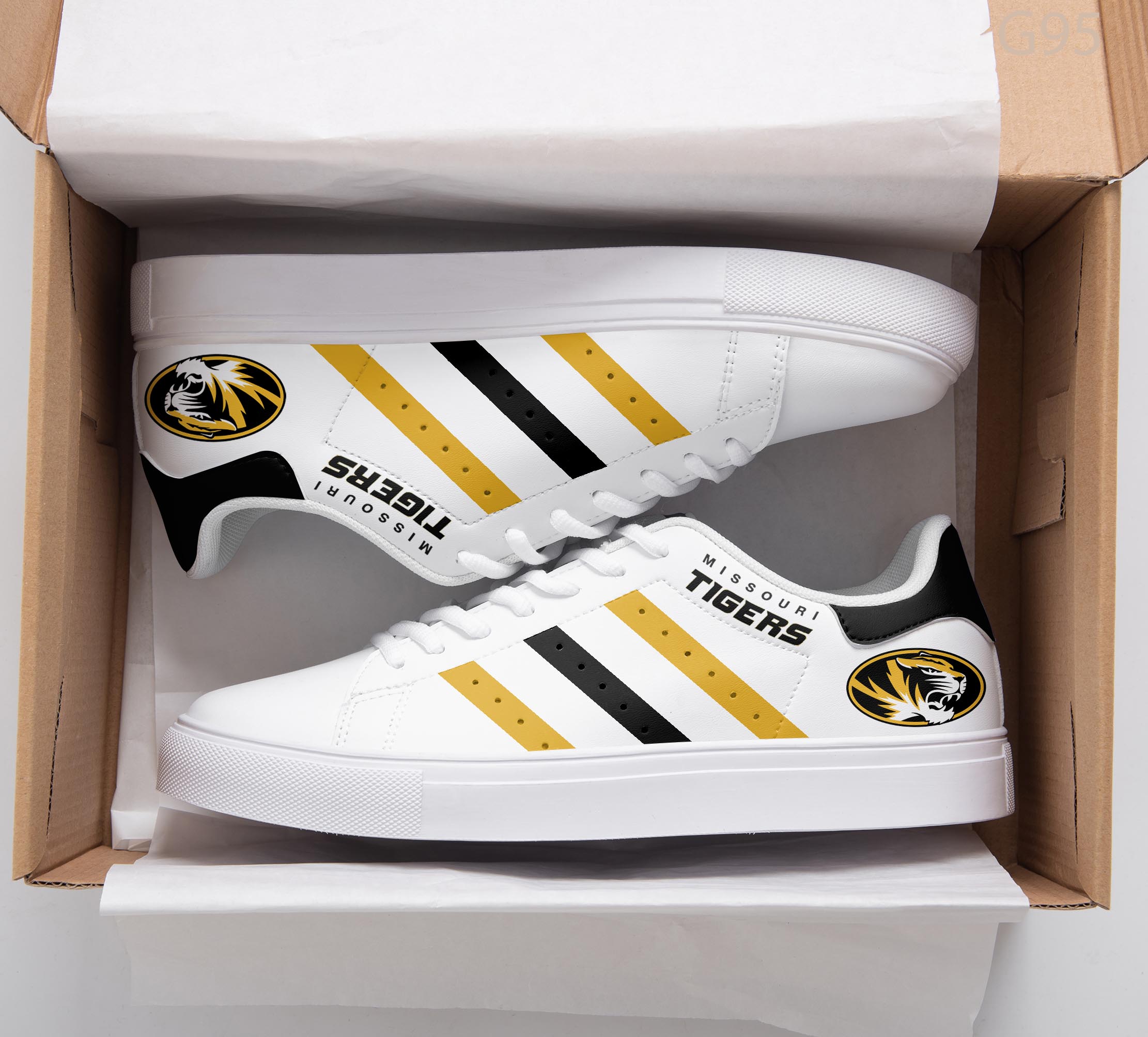 Missouri Tigers Stan Smith Shoes 1 Missouri Tigers Stan Smith Shoes
