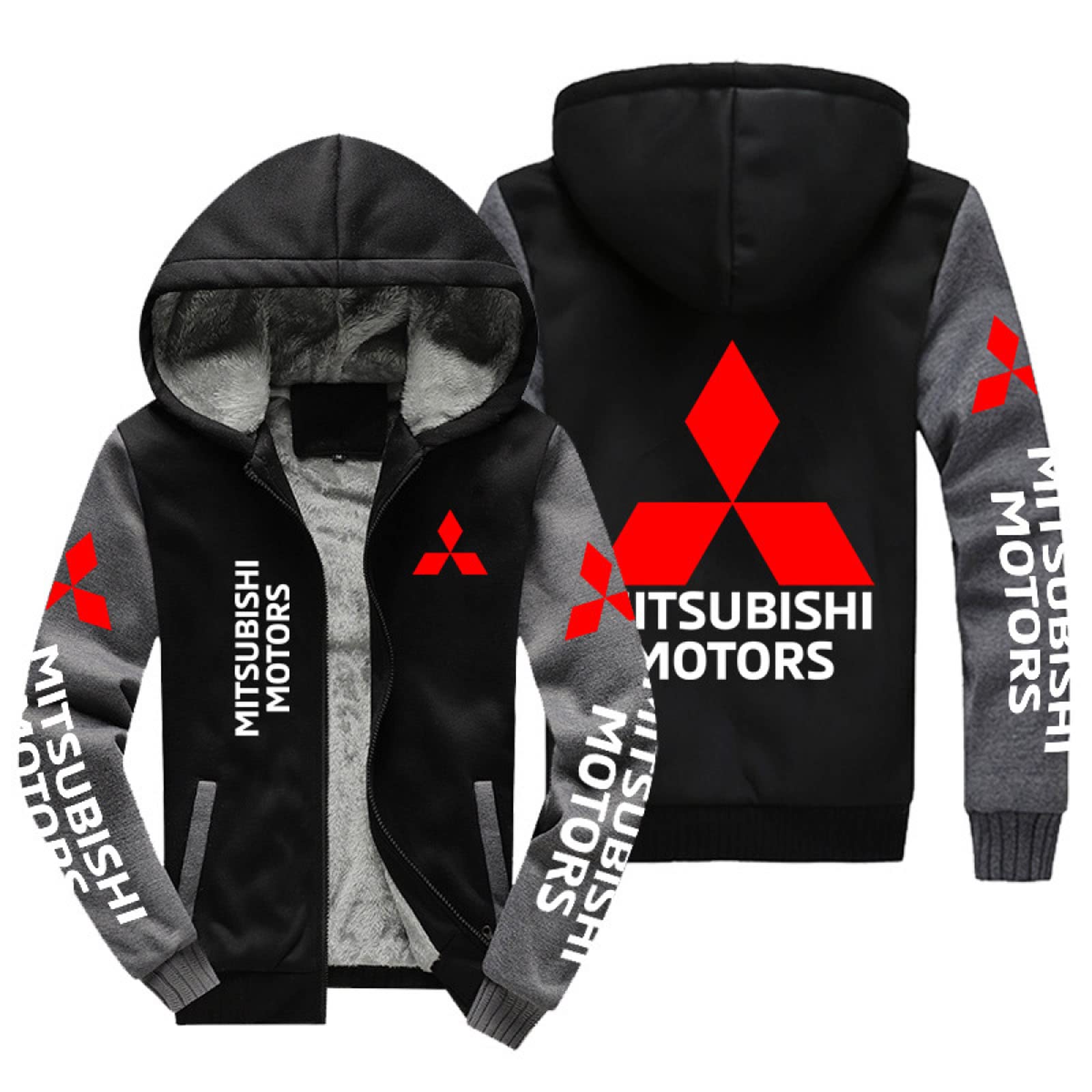 Mitsubishi Black Fleece Jacket 1 Mitsubishi Black Fleece Jacket
