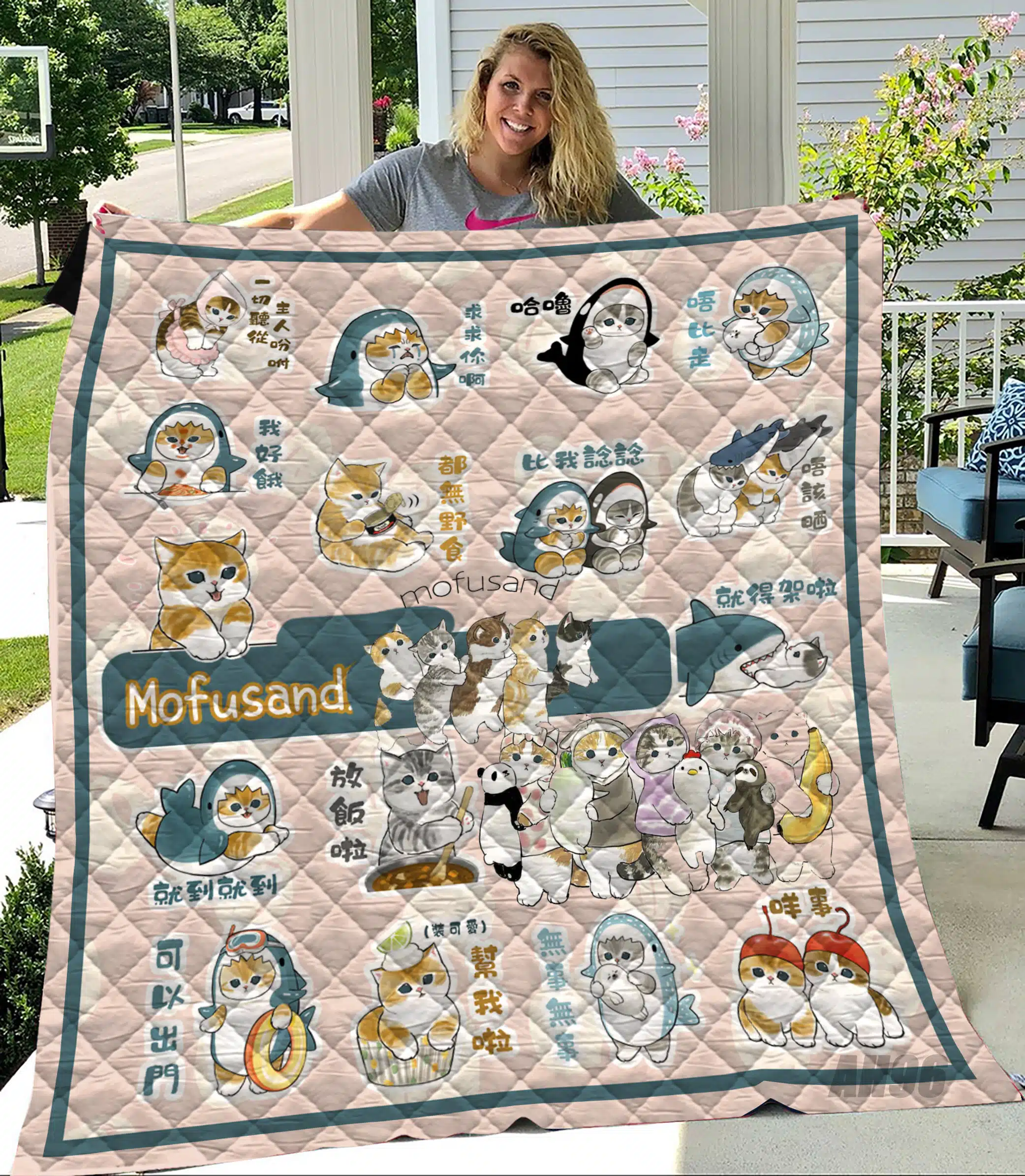 Mofusand A1 Blanket 1 Mofusand A1 Blanket