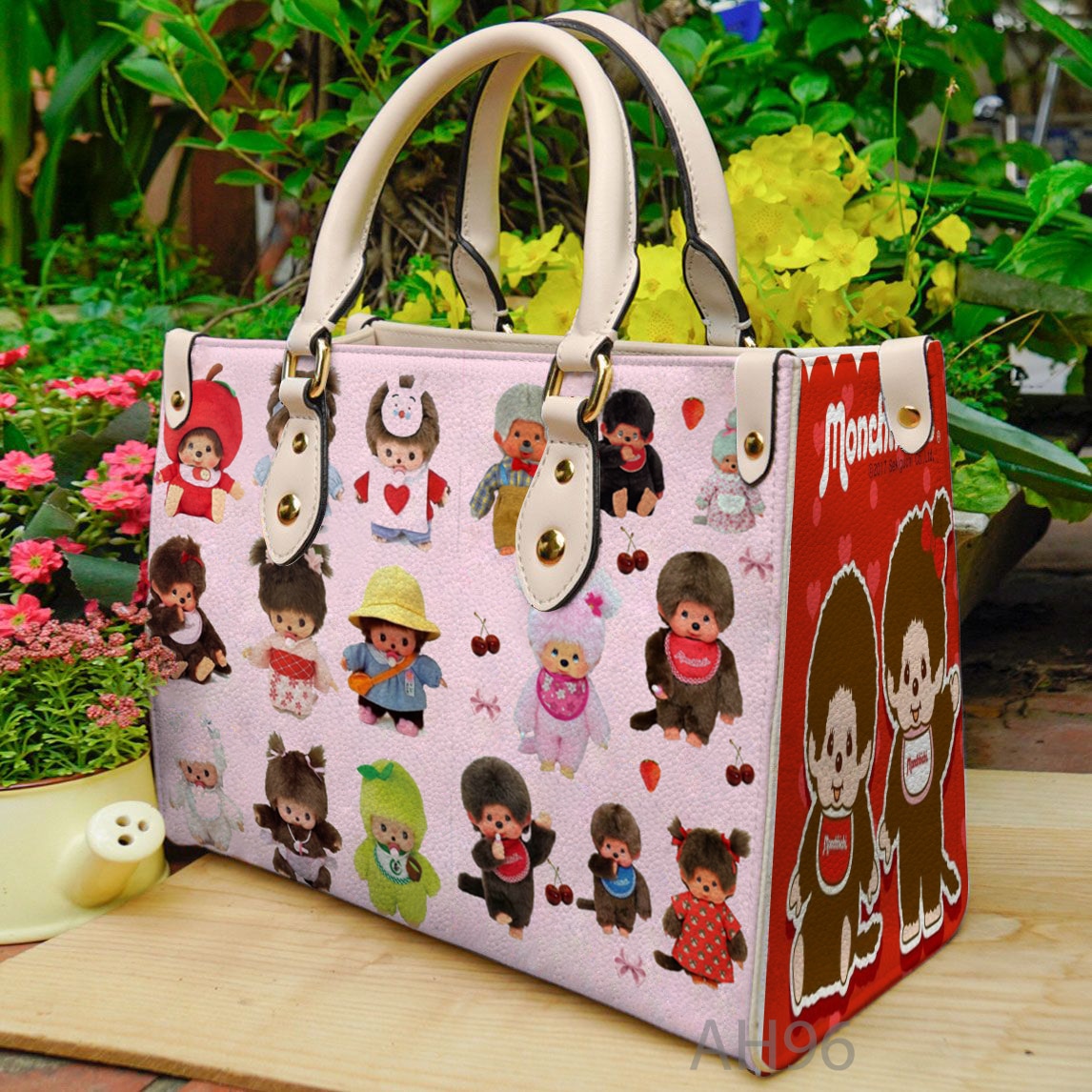 Monchhichi Leather Handbag 1 Monchhichi Leather Handbag