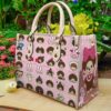 Monchhichi Leather Handbag