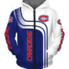 Montreal Canadiens 1G Hoodie Zip Hoodie 3D