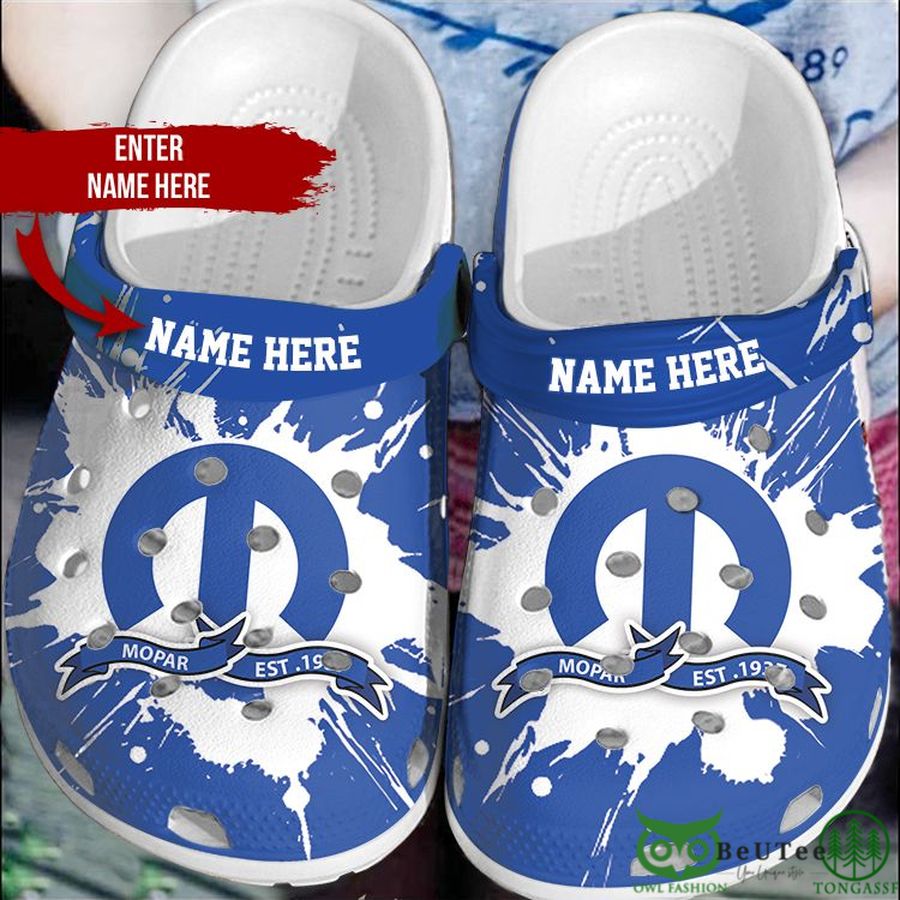 Mopar Custom Name Soft Clogs 1 Mopar Custom Name Soft Clogs
