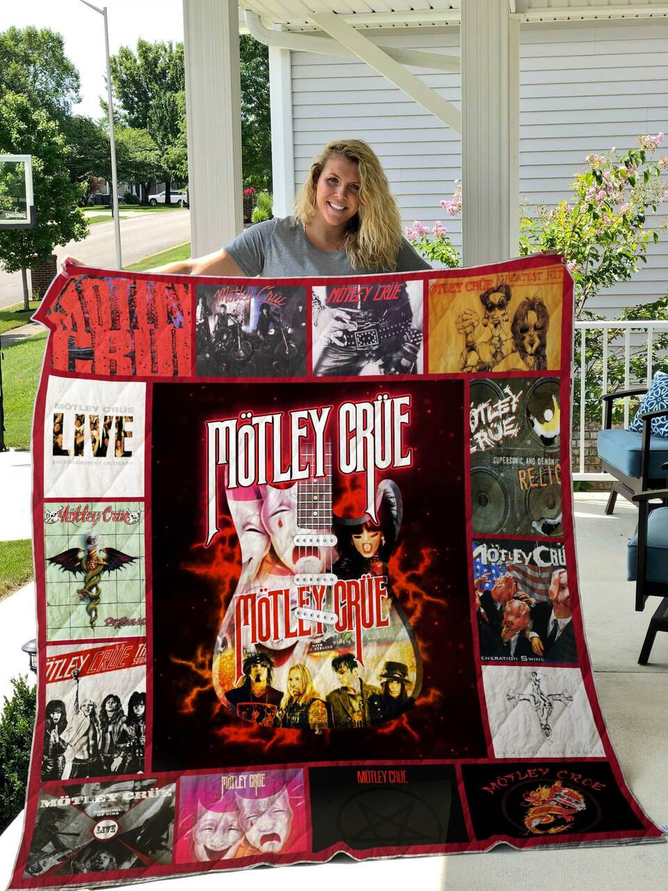 Motley Crue 1 Blanket 1 Motley Crue 1 Blanket