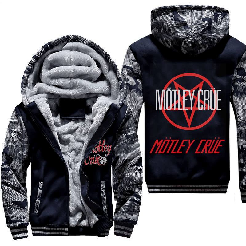 Motley Crue Fleece Jacket 1 Motley Crue Fleece Jacket