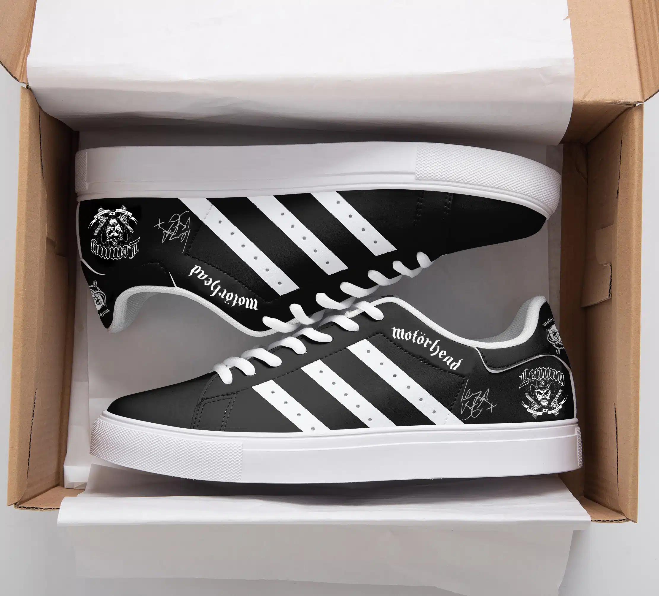 Motörhead Stan Smith Shoes 1 Motörhead Stan Smith Shoes