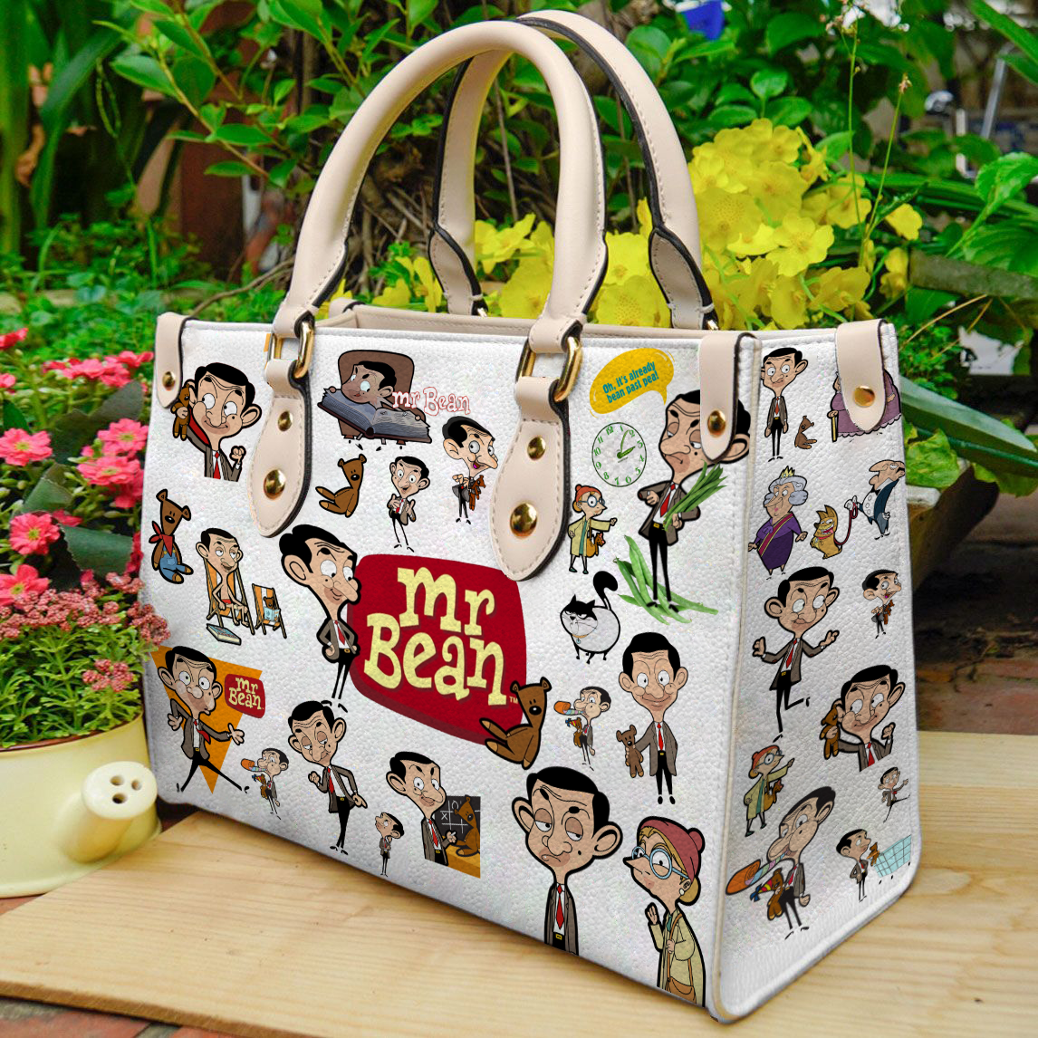 Mr Bean Leather Handbag 1 Mr Bean Leather Handbag