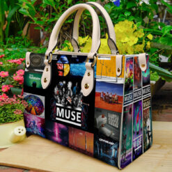 Muse Band Leather Handbag