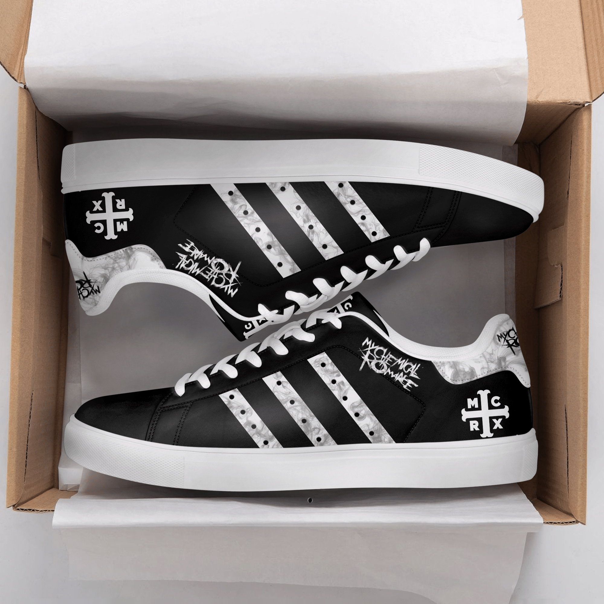 My Chemical Black Stan Smith Shoes 1 My Chemical Black Stan Smith Shoes